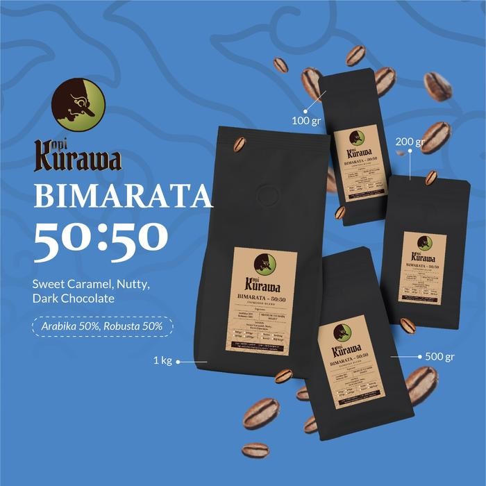

Kopi Espresso House Blend 50:50 Coffee Beans Bimarata Biji Bubuk 1Kg
