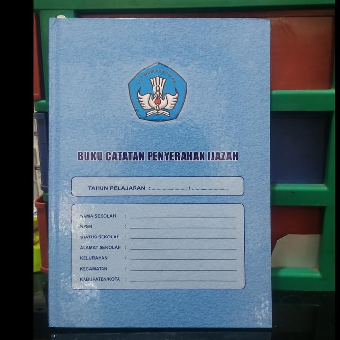 

tersedia buku catatan penyerahan ijazah
