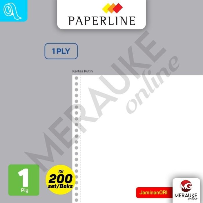 

Continuous Form Besar Paperline 1 Ply B1 Putih (2000 Lembar Per Box) Kode 1241