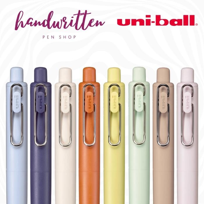 

UNI Uniball One P Retractable Gel Ballpoint Pen/ Pulpen One Pocket Uni Ball - 0.5mm Banana