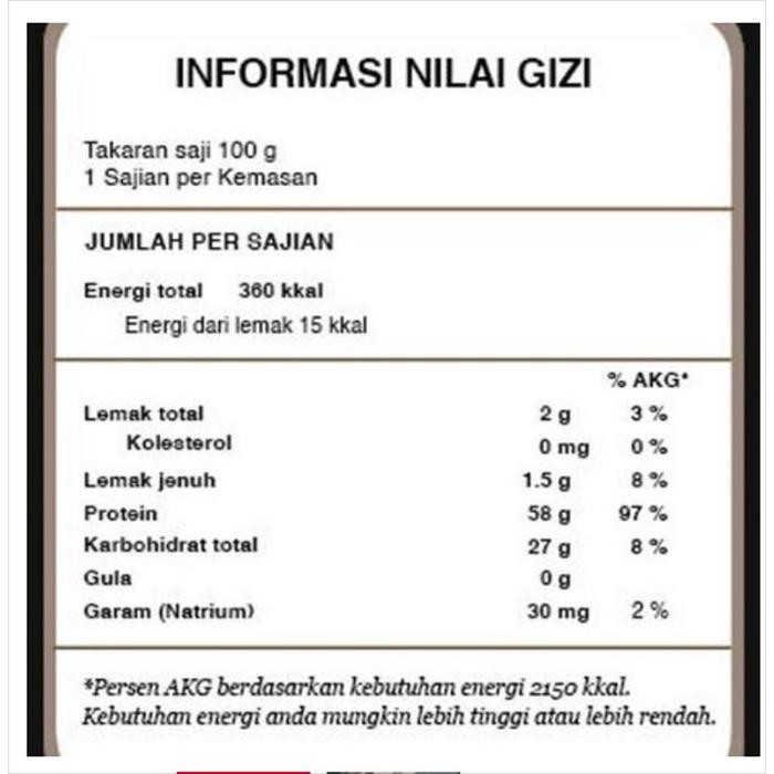 

Diskon! Promo Proteina Plus Sliced 1 Karton Isi 24 Daging Nabati Halal Vegan