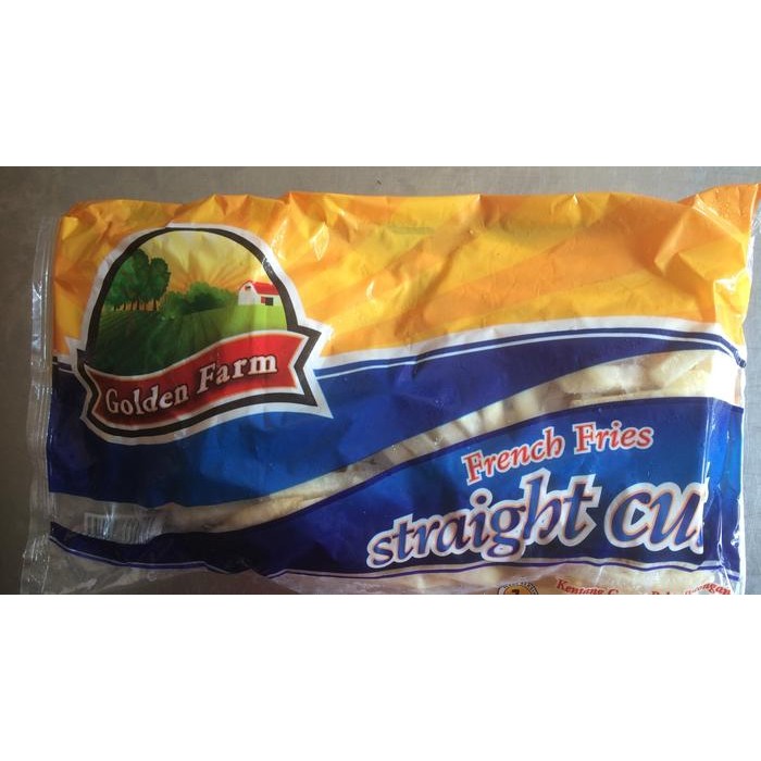 

Diskon! Promo Golden Farm French Fries Straight Cut 1Kg Kentang Beku