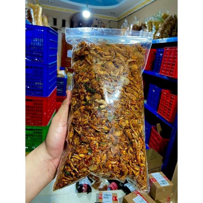 

Diskon! Promo Baby Crab Crispy 500G Rajungan Mini Pedas Daun Jeruk Goreng Renyah