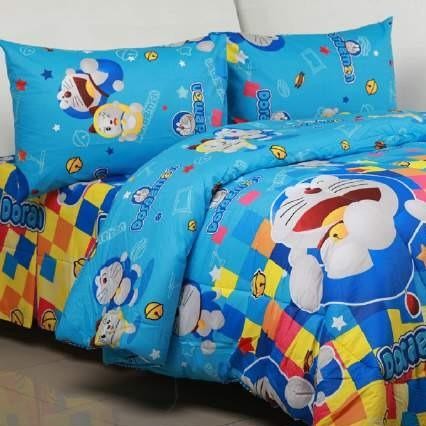

Seprei Anak Doraemon / Sprei Anak Doraemon Ukuran 180X200 / Seprei Anak Laki-Laki Boy / Seprai Anak