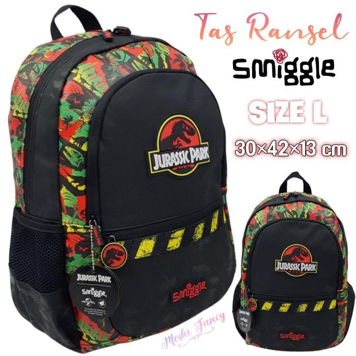 Tas Ransel Smiggle Dinosaurus Jurassic Park
