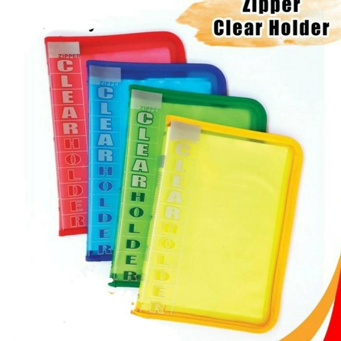 

Zipper Clear Holder Topla 60 Pocket - Document Keeper A4 / F4 Berkualitas