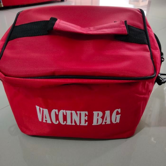 Tas Vaksin Bag / Cooler Bag Vaccine/ Vaccine Bag / Tas Aluminium Foil