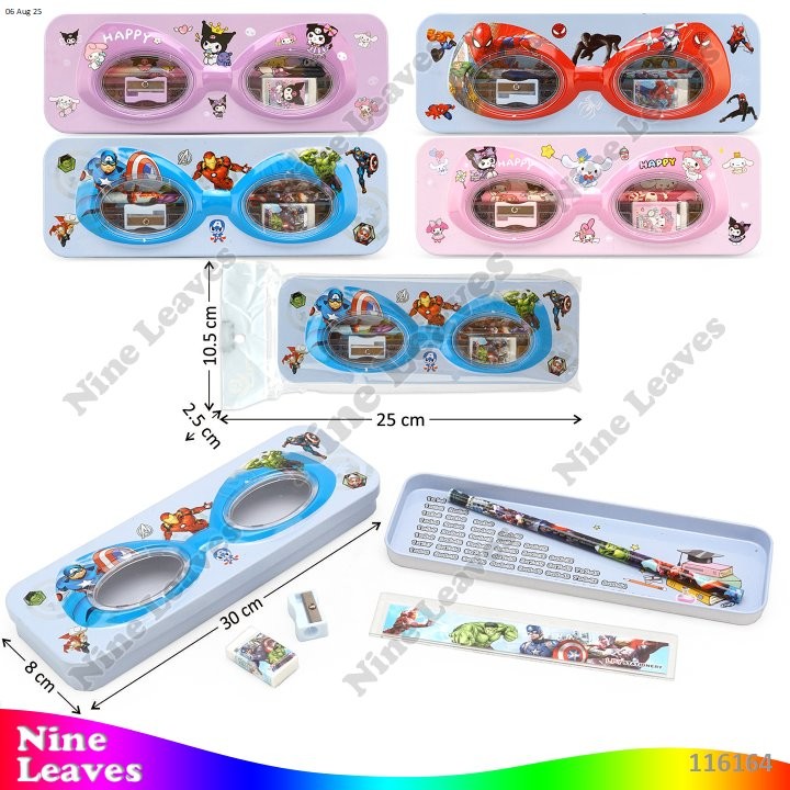 

Tempat Pensil Karakter + Alat Tulis Happy ATK Anak