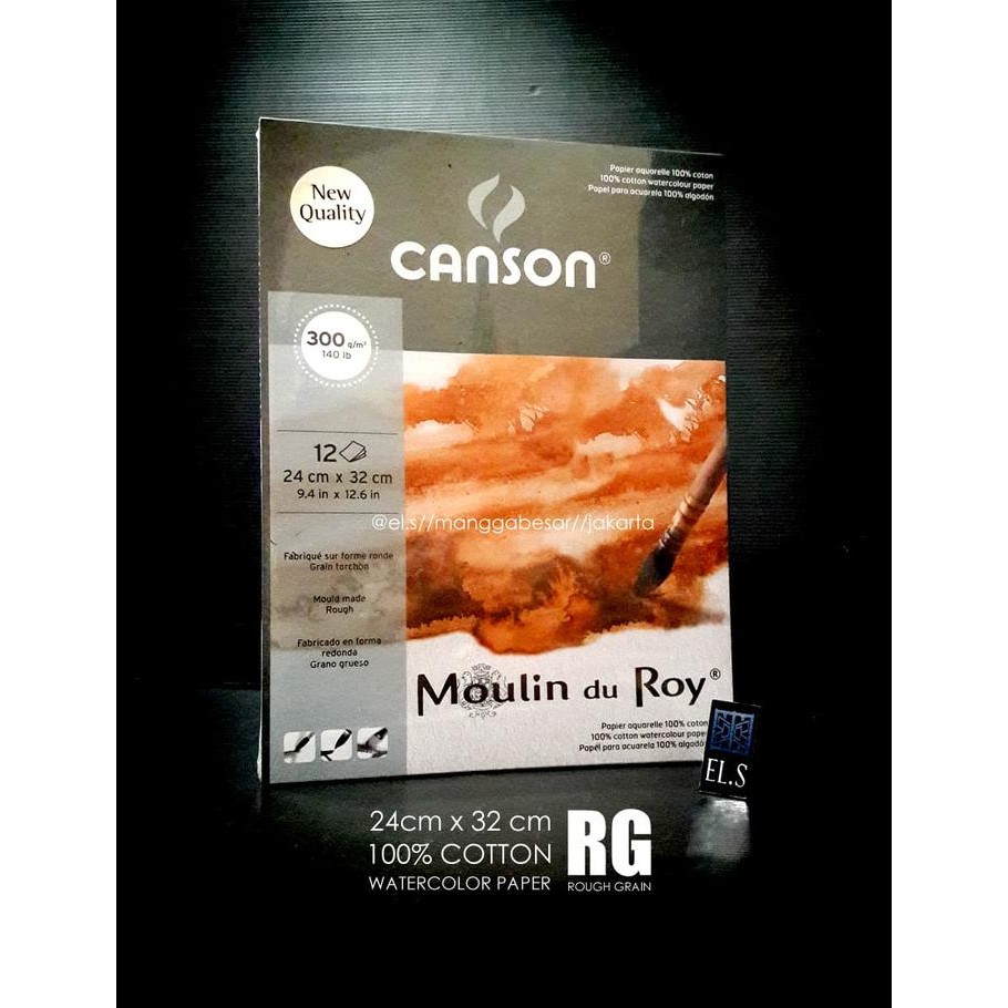 

Canson Moulin Du Roy Rough Grain 24X32
