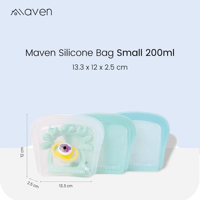 ID'' MAVEN MINI (200ML) SILICONE BAG FOOD GRADE & LEAKPROOF