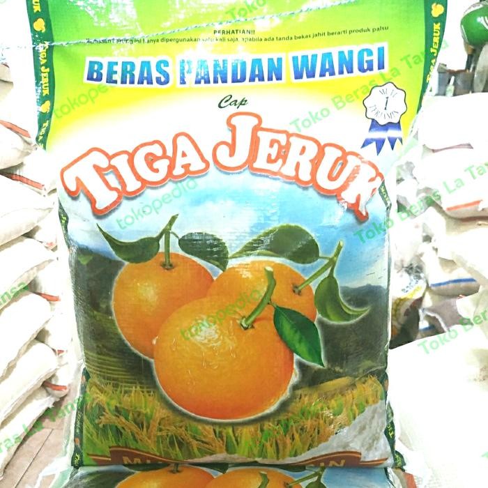 

Barang Terlaris beras cap tiga jeruk 5kg Ready