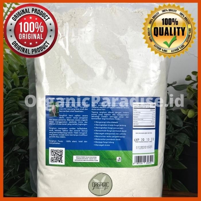 

Barang Terlaris Tepung Sorghum Premium 1 Kg / Tepung Sorgum / Sorghum Flour Ready