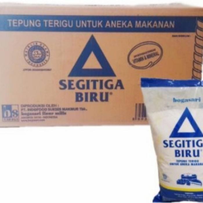 

Sale terbaru 2 dus Tepung Segitiga Biru Eco Pack @ 12 pcs kemasan 1kg Ready