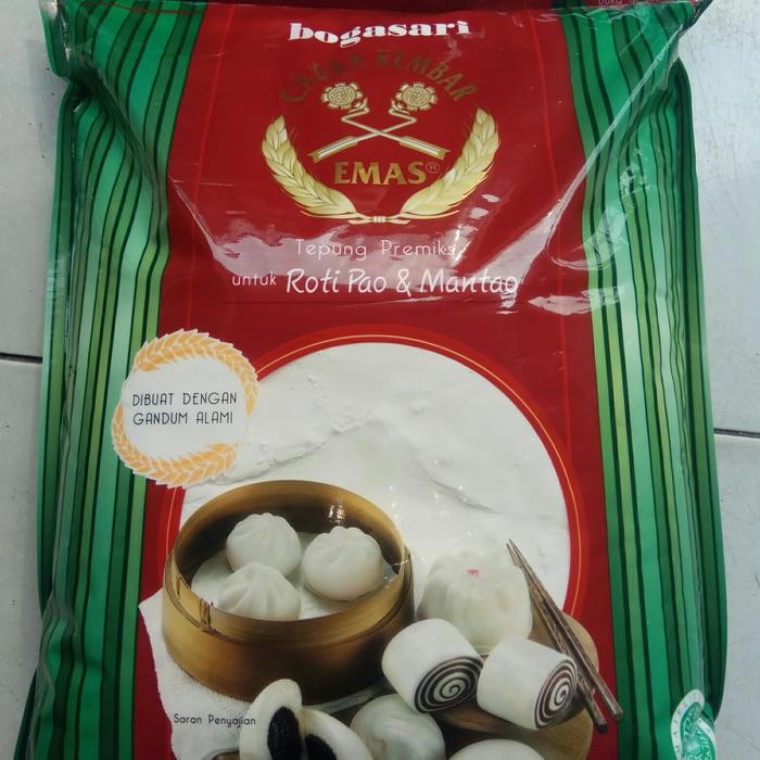 

Sale terbaru Tepung Pao Cakra kembar 5 kg Ready