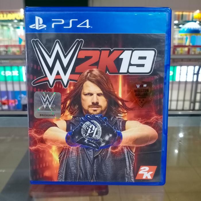 BD PS4 WWE 2K19 WW 2019 .. GAME CD KASET 2K 19 WW2K19 PLAYSTATION 4