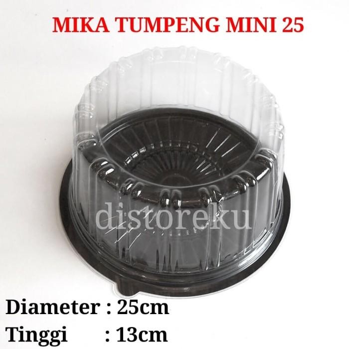 (Allthebest) Mika Tumpeng Mini CT 25 Mika Tumini Cake Tray Mika Kue Tart Bulat 25