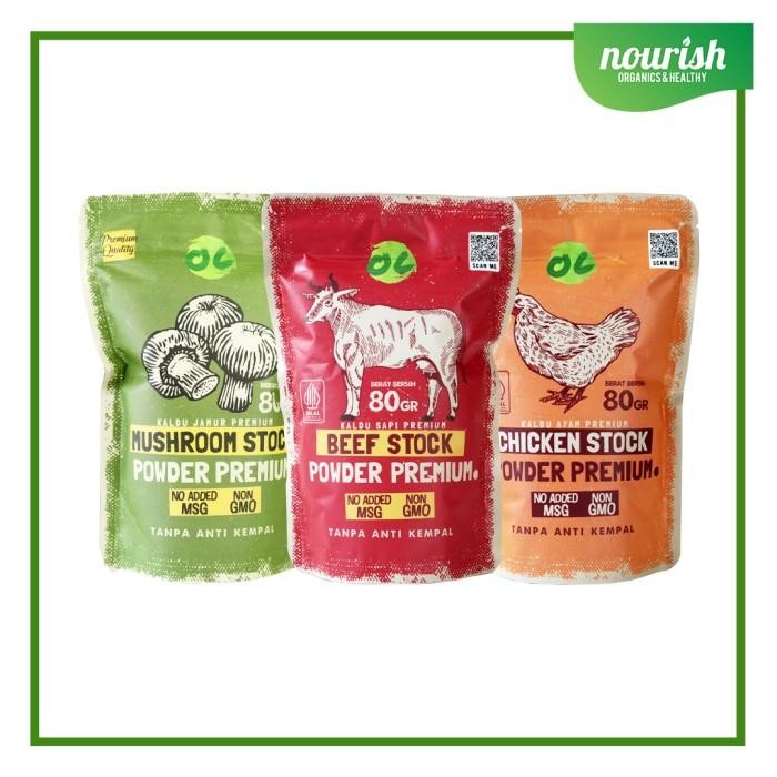 

(Allthebest) Organic Center Kaldu PREMIUM Non GMO, No MSG HALAL 80gr