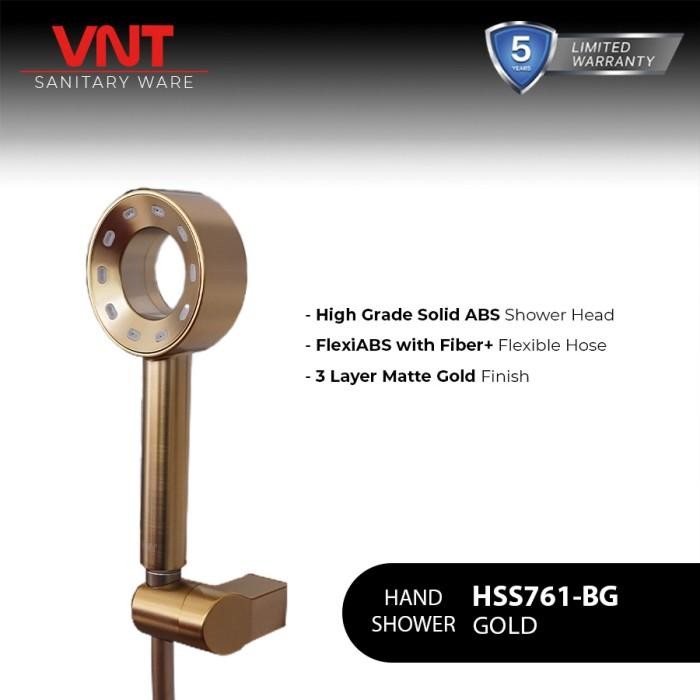 Toto Sanitaary - Hand Shower Set Hss761-Bg Handshower Mandi Brush Gold