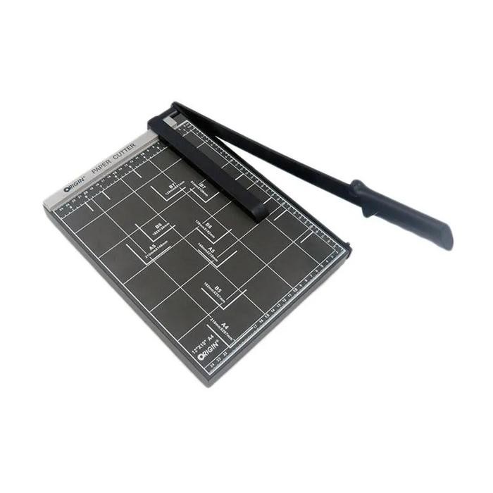

ID ORIGIN PAPER CUTTER F4 DARK GREY - ALAT PEMOTONG KERTAS UKURAN F4