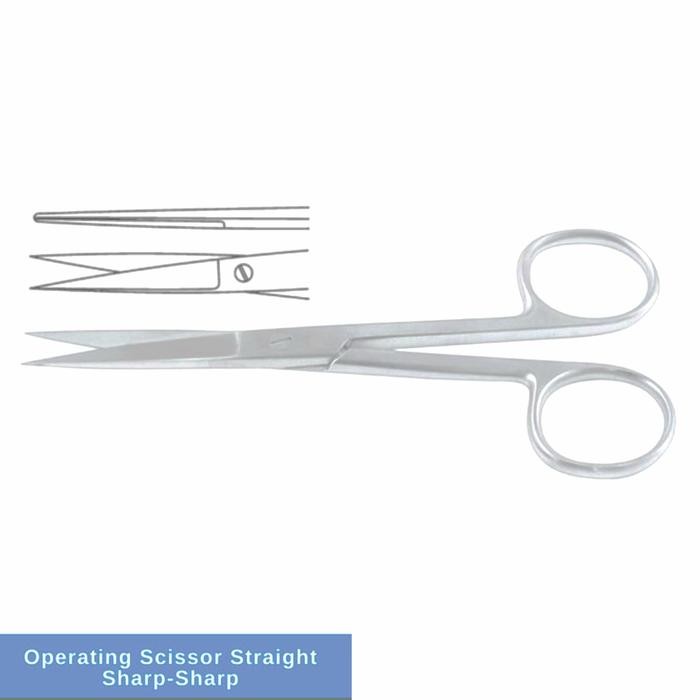 

ID GUNTING MEDIS GUNTING TAJAM TAJAM LURUS 14CM GUNTING OPERASI 14 CM