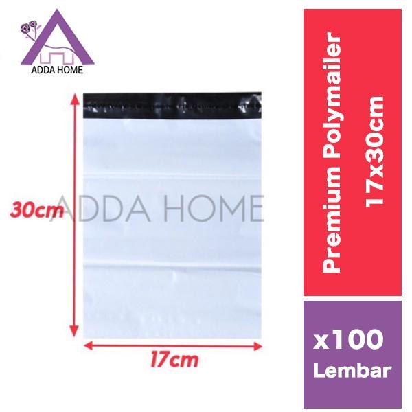 

ID POLYMAILER PLASTIK PACKING OLSHOP TEBAL PUTIH 17X30 CM - ADDA HOME