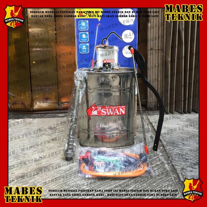 Original Alat Semprot Swan SA-14 - Sprayer Tangki Stainless Manual