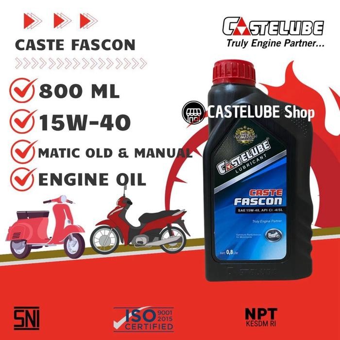 

CASTELUBE FASCON 15W-40 800ML
