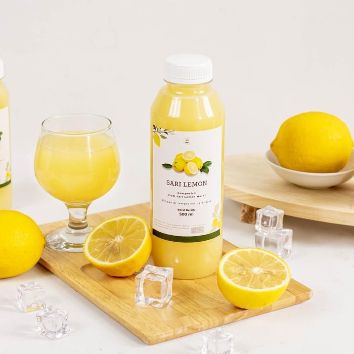 

ALORA SARI LEMON 500 ML - AIR LEMON MURNI ALORA - PURE LEMON JUICE ALORA 500ML