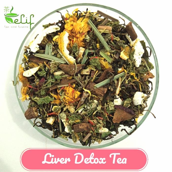 

ELIF TEA LIVER DETOX TEA : DANDELION ROOT & LEAF, NETTLE, LOTUS LEAF, ETC