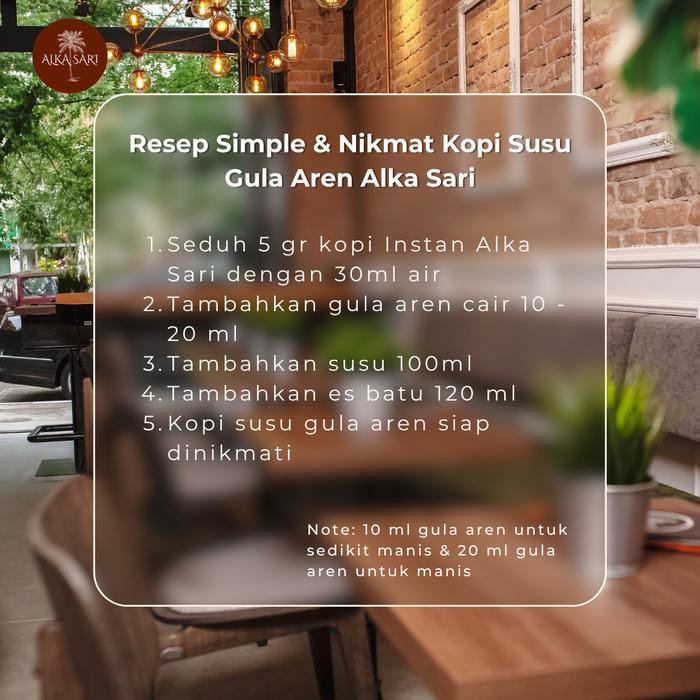 

BUBUK KOPI INSTAN / INSTAN COFFEE TANPA AMPAS PREMIUM ALKA SARI