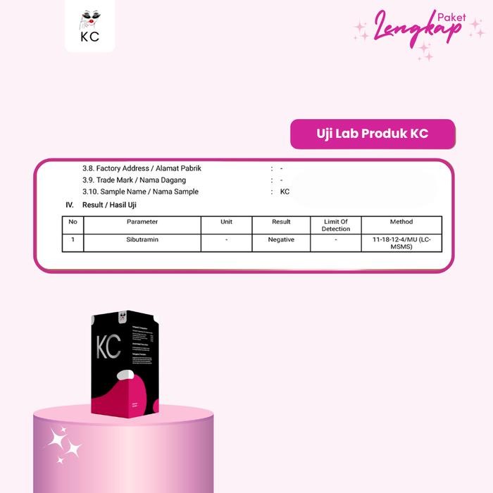 

PAKET LENGKAP 30HARI - KC 60 + MINUMAN ITSMYDREAM 15 SACHET + TEH 15 KANTONG