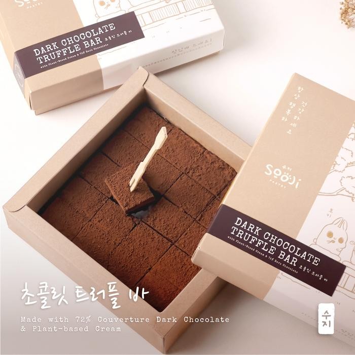 

Neww Sooji Dark Chocolate Truffle Bar Terlaris
