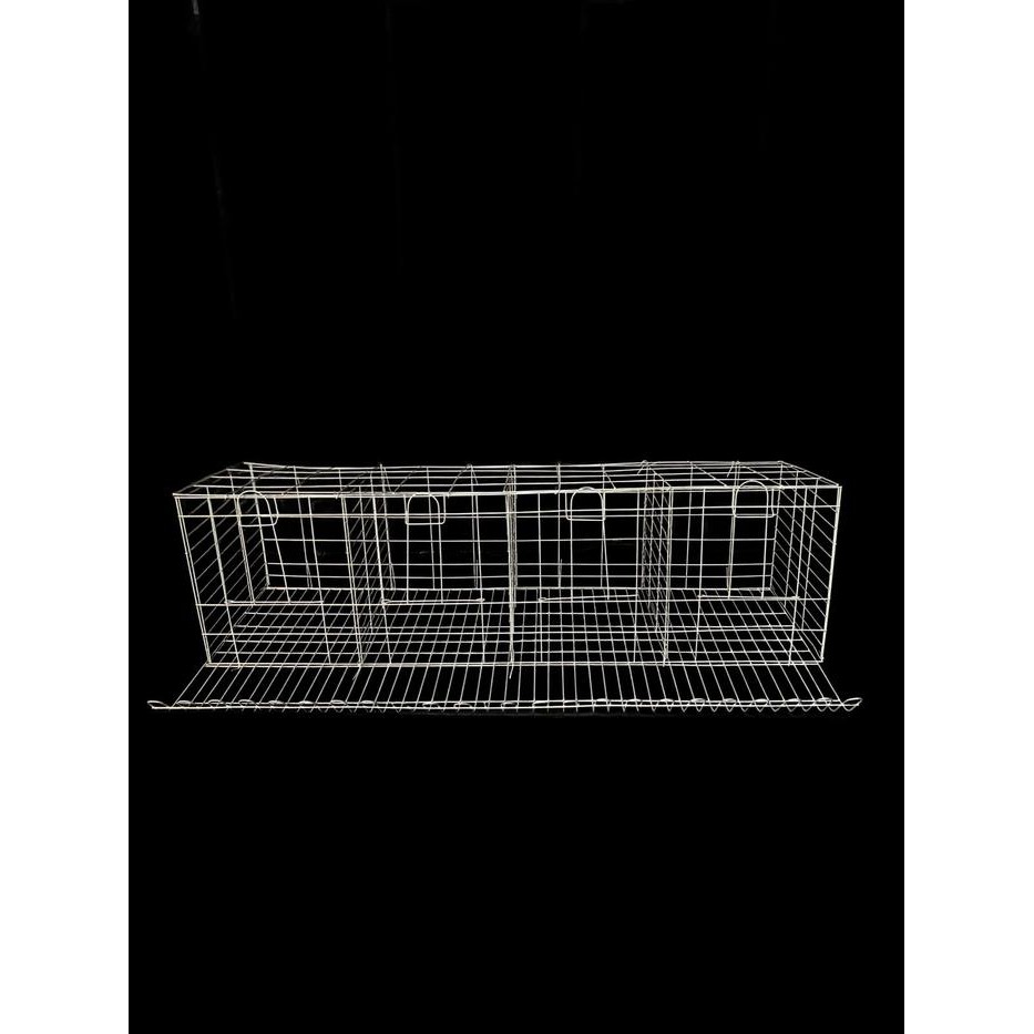 kandang ayam petelur galvanis 4 ayam 4 pintu