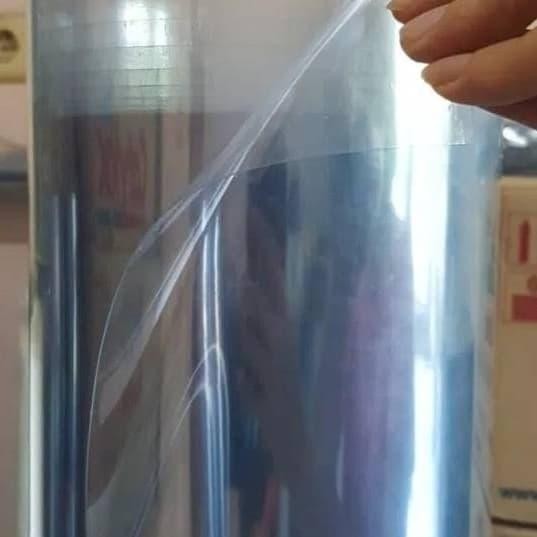 

PVC Mika Kaku Rigid 0,16mm ( Roll ) / Mika Souvenir Bening