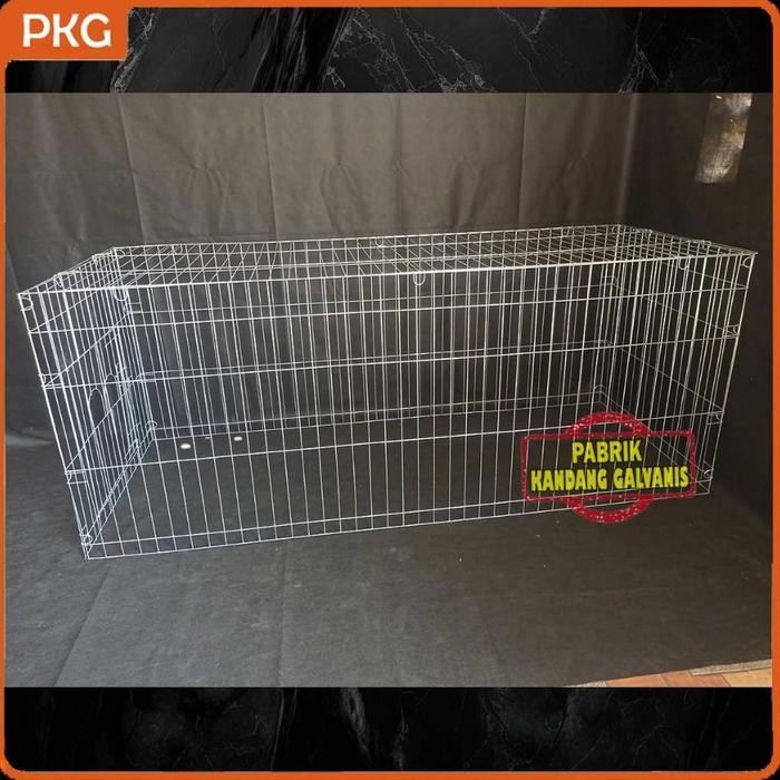 Kandang Umbaran Galvanis Besar 200Cm Untuk Ayam Jago Bangkok, Kurungan Umbaran Jumbo 2 Meter Murah