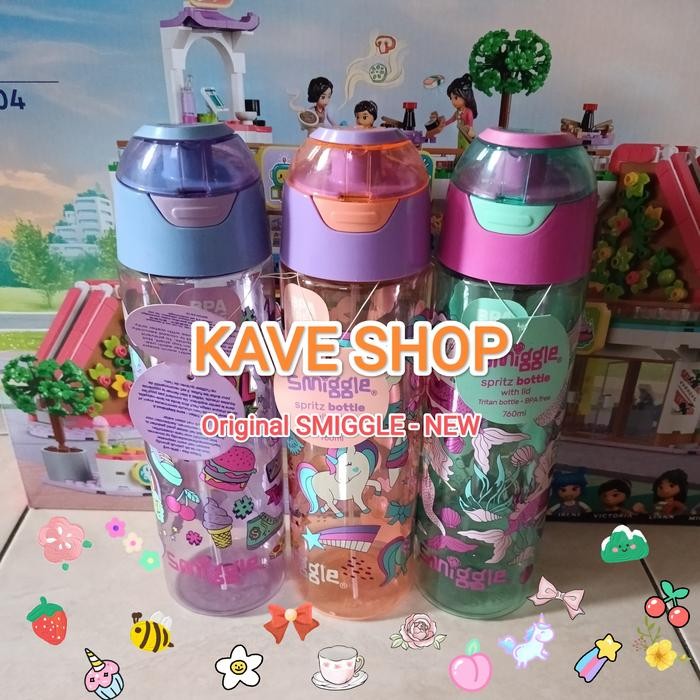 Smiggle Spritz Bottle With Lid - Original Smiggle - New