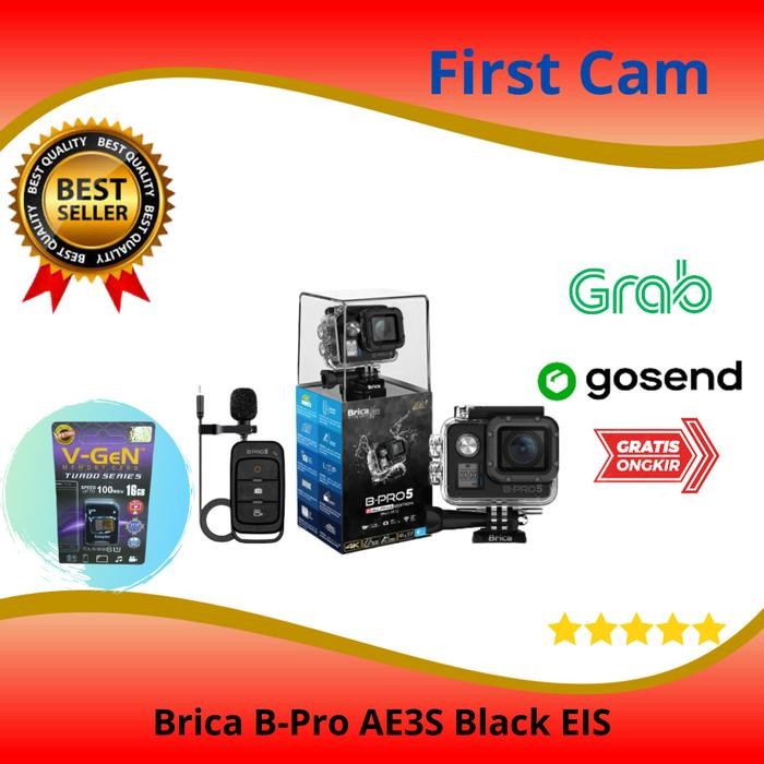 Sale Brica Bpro 5 Alpha Edition 4K Mark Iii S - Ae3S - Black/ Action Camera