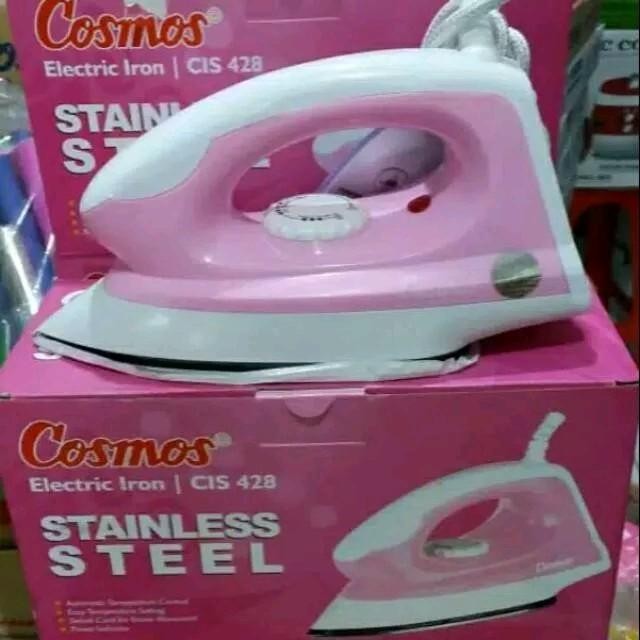 Setrika Cosmos Cis428 Setrika Cosmos Stainless Steel Cis 428 Electric Iron Cis428 Automatic Setrika