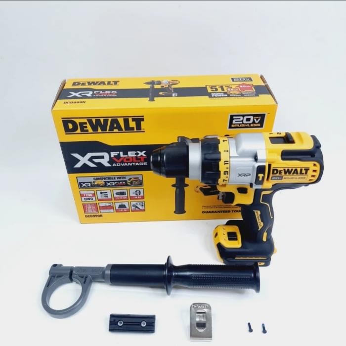 Murah Mesin Bor Cordless Brushless Hammer Drill Dcd999T1 Dewalt Dcd999N 13Mm
