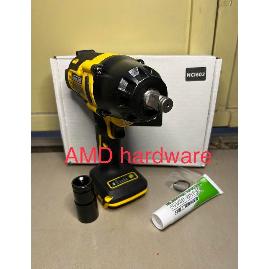 Bagus Nci-600U Bor Impact Wrench Cordless Brushless 600 Nm Nagawa Hanya Unit