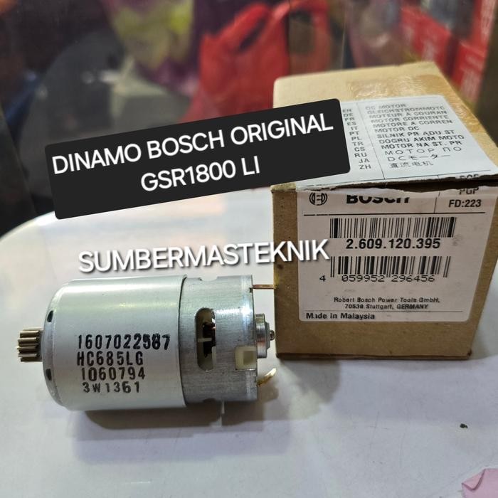 Paling Murah Dc Motor Bosch Gsr 1800 Li Dinamo Bosch Gsr 1800-Li Dc Motor Original