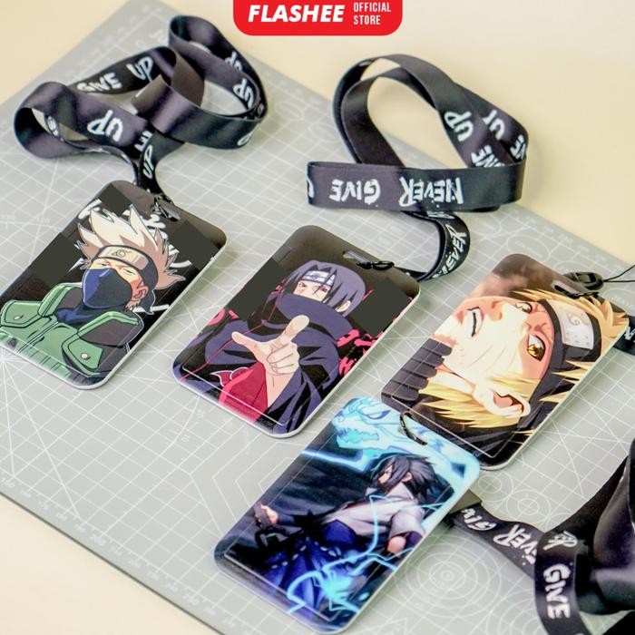 

ID FLASHEE ID CARD HOLDER NAME TAG ANIME LANYARD NARUTO TEMPAT KARTU UKURAN ATM TERMURAH LANYARD