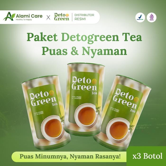 

Detogreen Teh Herbal [3pcs] Paket Hemat 3 Kaleng untuk Rutinitas Gaya Hidup Sehat