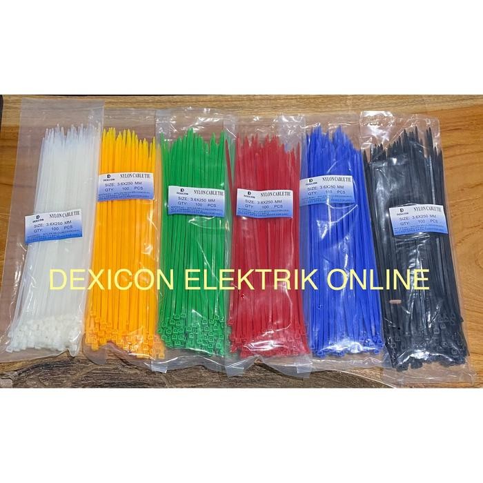 

ID KABEL TIES 25 CM PUTIH/KABEL PENGIKAT/KABEL SERUT/KABEL TIES MURAH