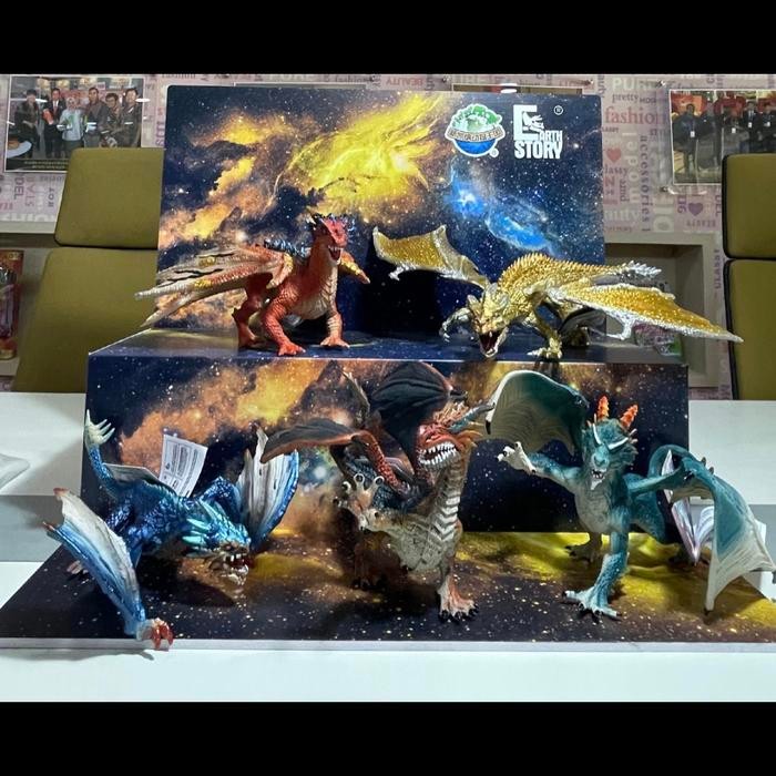 Schleich Eldrador Dragon Warrior Naga Merah Creature Mystical Figure