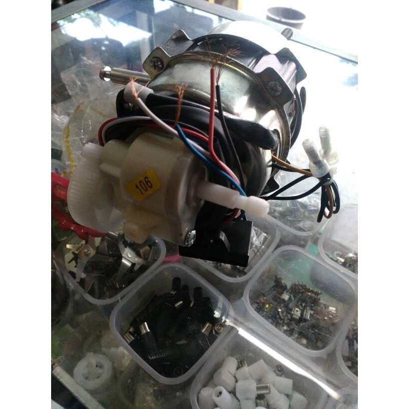 DINAMO KIPAS ANGIN MASPION + GIRBOK + KAPASITOR