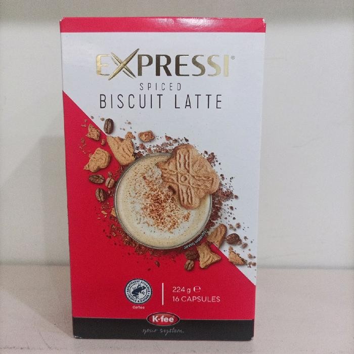 

Expressi Spiced Biscuit Latte 16 Capsules 224 Gram