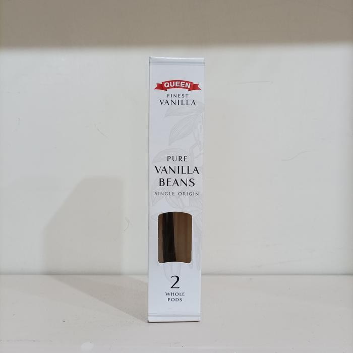 

Queen Finest Pure Vanilla Beans Single Origin 2 Whole Pods
