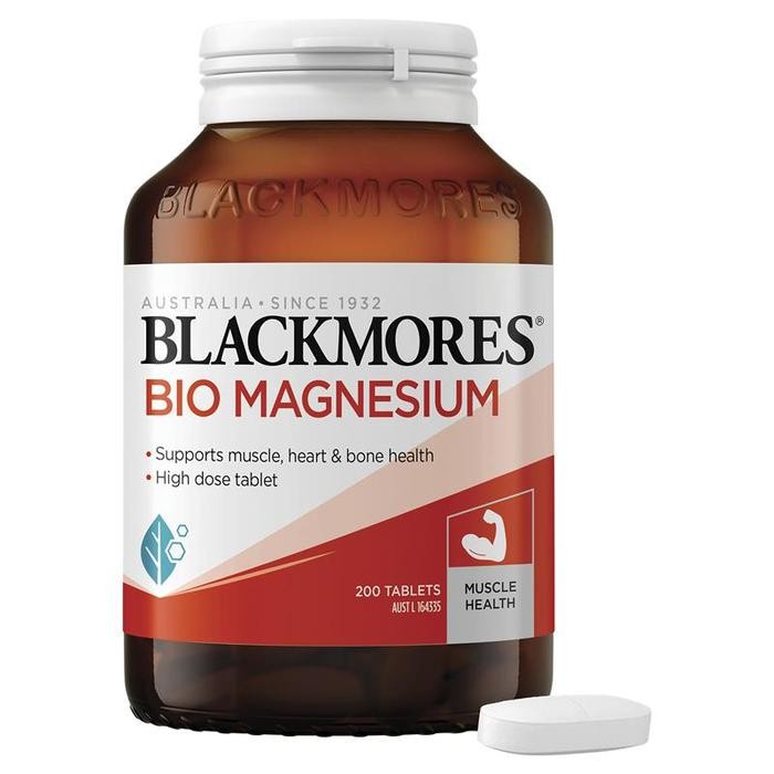 

Blackmores Bio Magnesium 200 Tablets