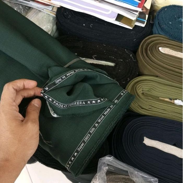 

Promo Kain Wool Ijo Botol Bahan Celana Dan Jas Premium